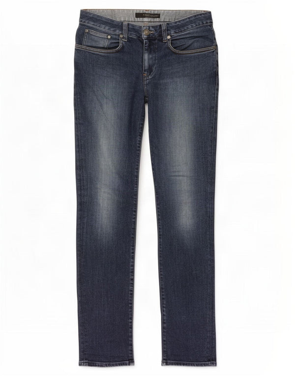 Женские джинсы скинни Calvin Klein W30 L33, синий хлопок