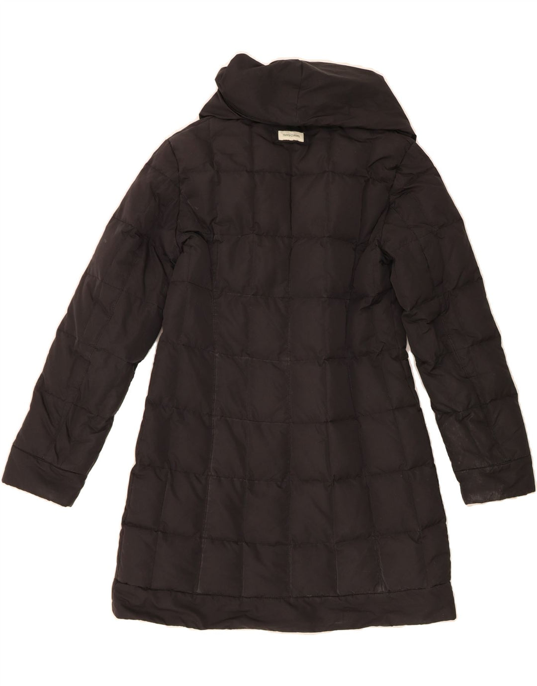 HENRY COTTONS Womens Padded Coat IT 40 Small Black Vintage Henry Cottons and Second-Hand Henry Cottons from Messina Hembry 