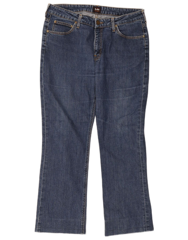 Lee Mens Bootcut Jeans W33 L33 Μπλε βαμβακερό