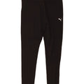 Puma Leggings Femme UK 42 Coton Noir Moyen
