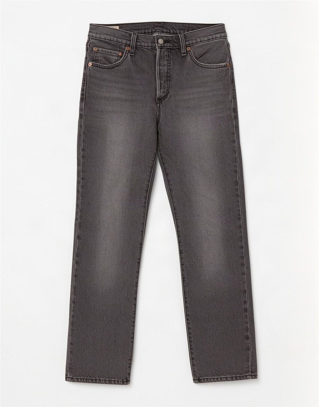 Levi's Mens 501 Straight Jeans W28 L27 Grey Cotton