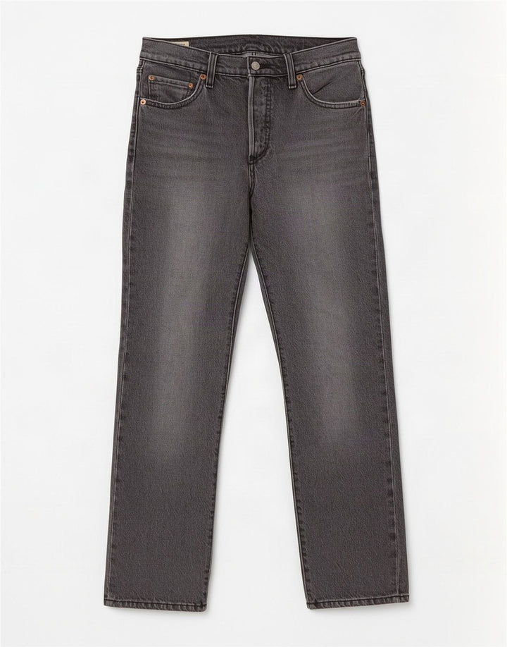 Levi's Mens 501 Straight Jeans W28 L27 Grey Cotton