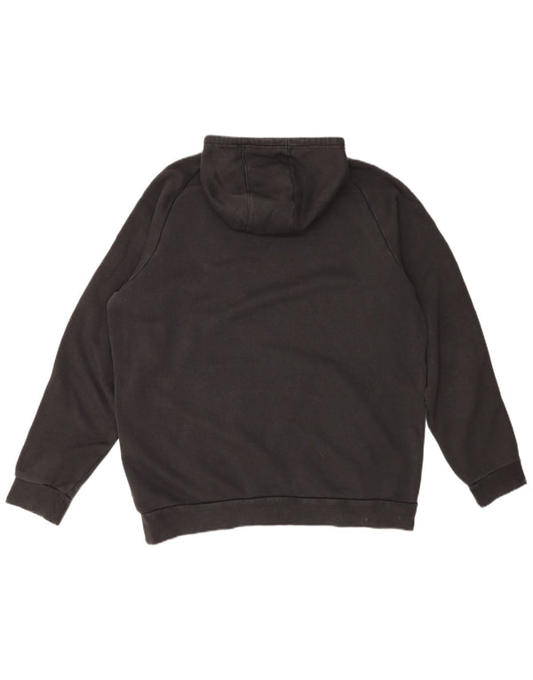 Felpa con cappuccio da uomo Adidas XL in cotone nero