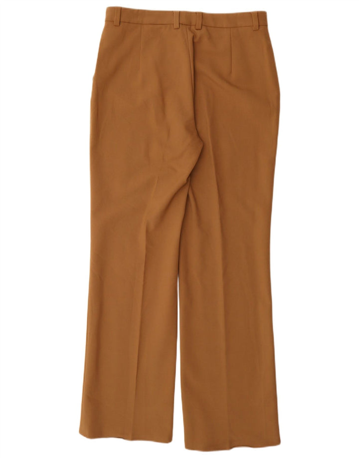 Zara Womens Straight Chino Trousers EU 40 Medium W30 L31 Brown