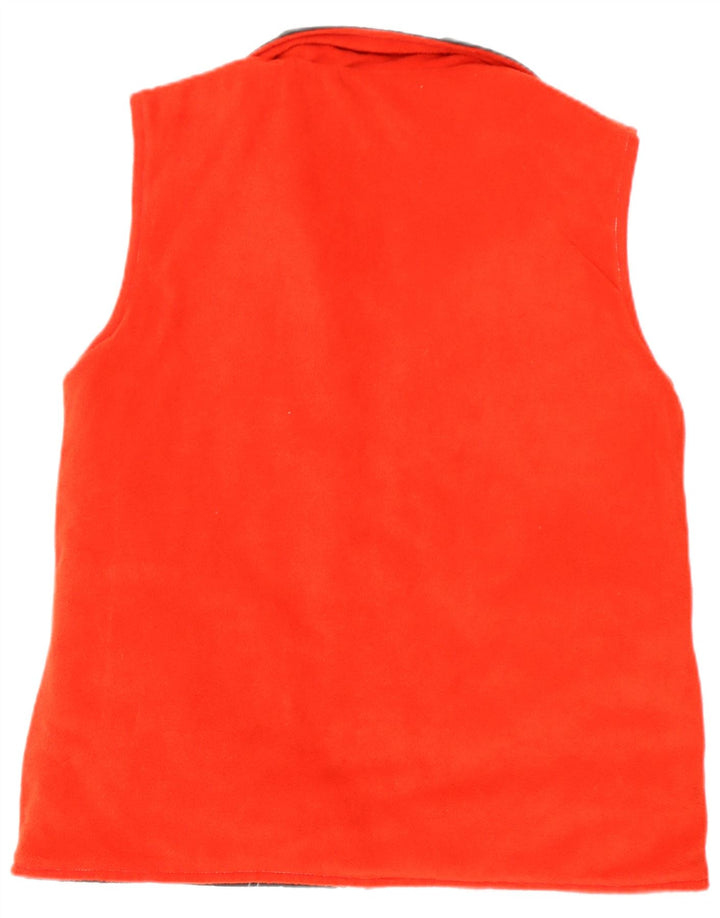 Lotto Mens Fleece Reversible Gilet Small Black Colourblock Polyester