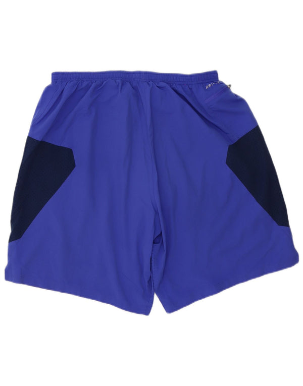Nike Mens Dri Fit Sport Shorts XL Purple Colourblock