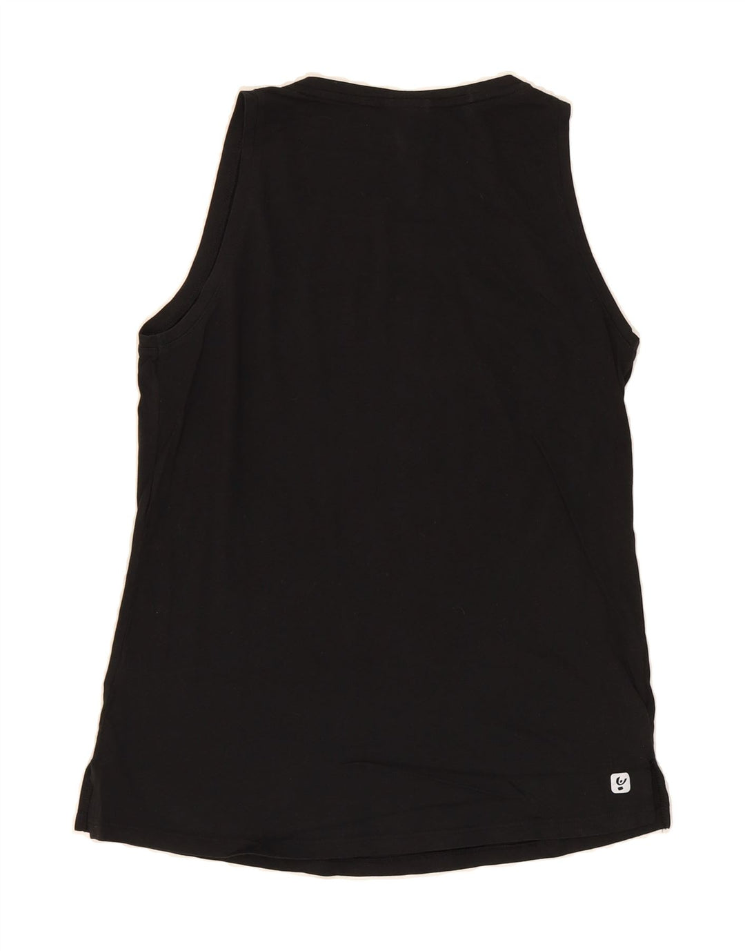 FREDDY Womens Graphic Vest Top UK 12 Medium  Black Cotton Vintage Freddy and Second-Hand Freddy from Messina Hembry 