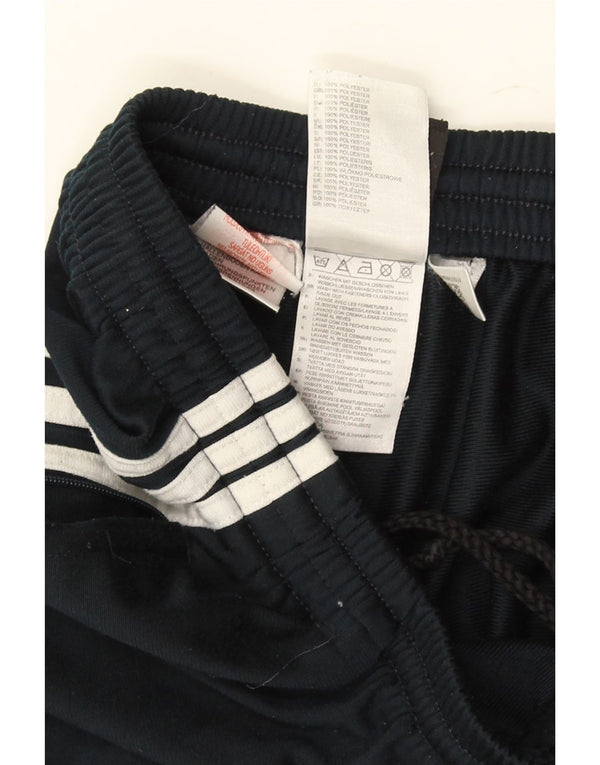 Pantaloni da tuta da ragazzo Adidas Joggers 15-16 anni W34 L32 Blu Navy