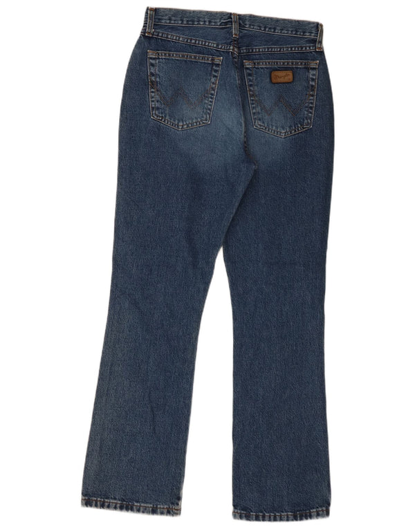 Wrangler Womens TIna Bootcut Jeans US 12 Large W30 L30 Blue Cotton