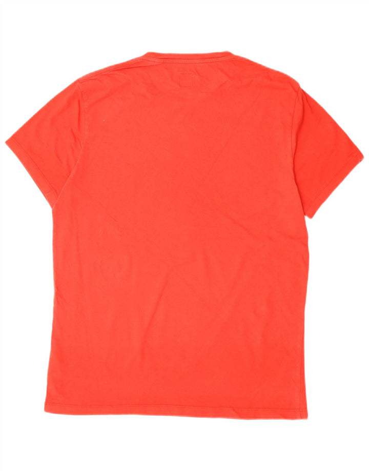 JACK WILLS Mens T-Shirt Top Small Red Striped Cotton