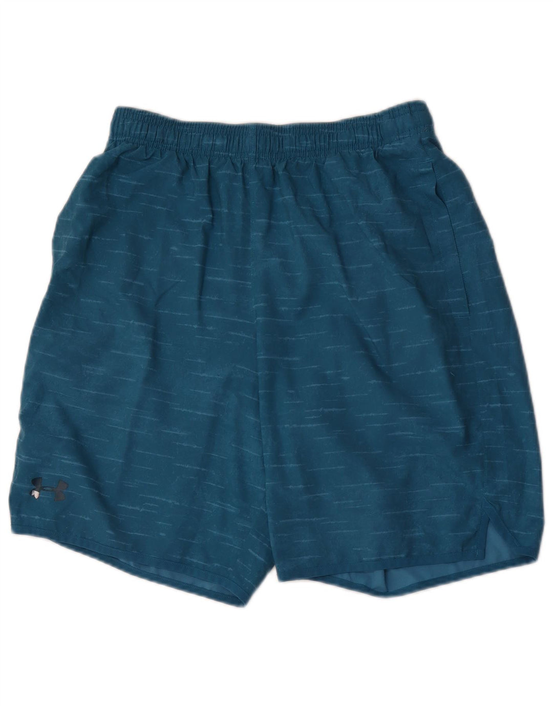UNDER ARMOUR Mens Heat Gear Sport Shorts Medium  Blue Flecked Polyester