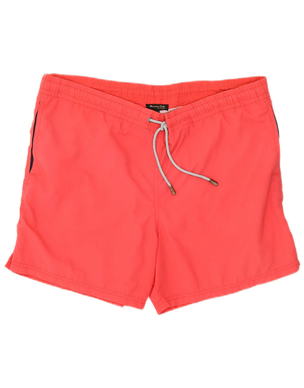 Massimo Dutti Herre badeshorts Medium Rød