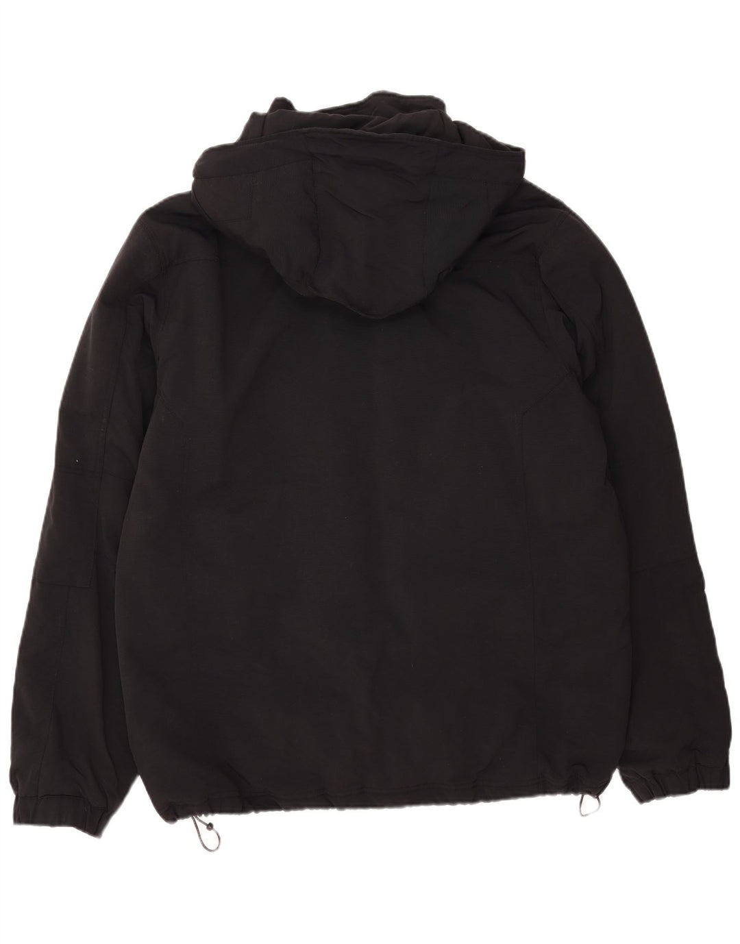 Jaqueta masculina acolchoada com capuz WOOLRICH UK 44 2XL nylon preto