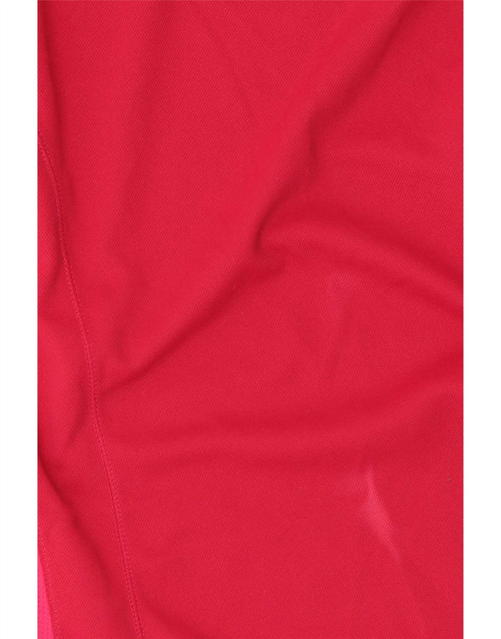 Maglia da donna Berghaus a maniche lunghe UK 12 medio rosso poliestere