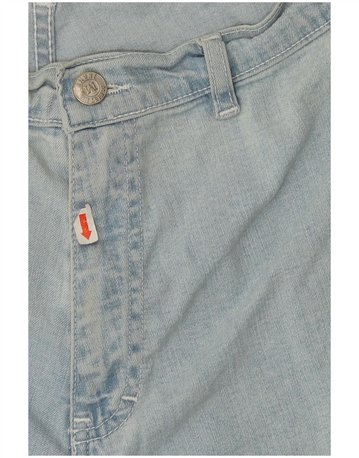 MEISTER Womens 834 Flared Jeans W34 L32 Blue Cotton