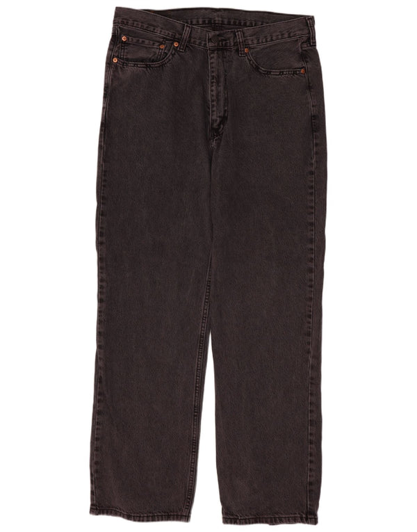 Мужские прямые джинсы Levi's 565 W33 L32, фиолетовый хлопок