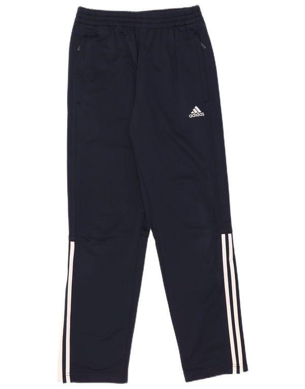 Adidas Boys Tracksuit Trousers 15-16 Years  Navy Blue Polyester