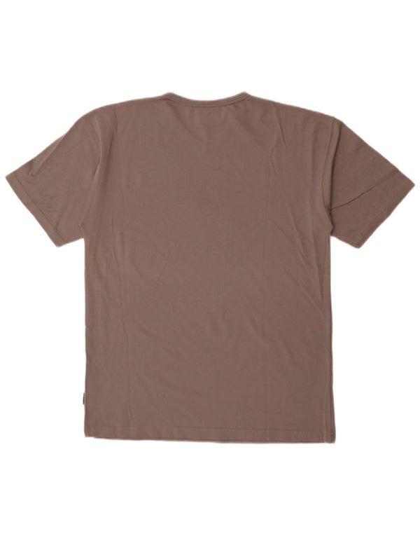 Reebok Mens T-Shirt Top Medium Grey Cotton
