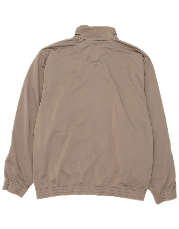 Lotto Herren-Trainingsanzug-Top-Jacke, UK 40/42, großes graues Polyester