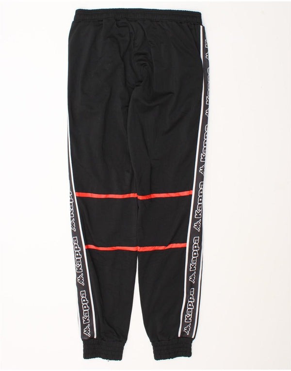 Kappa Pantalon de Survêtement Graphique Homme Noir Moyen