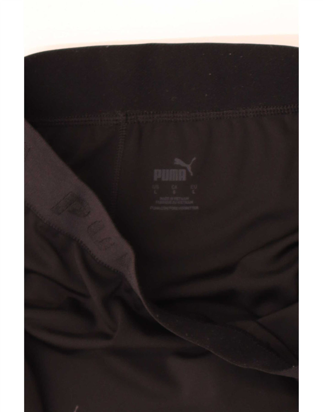 Leggings grafici crop da donna Puma UK 16 grandi neri