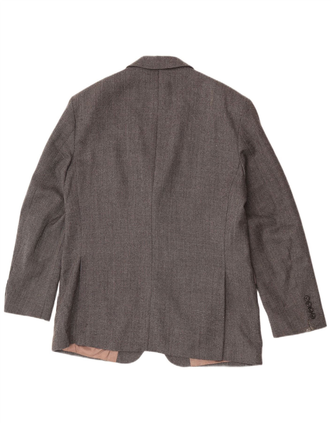 Marks & Spencer Mens 2 Button Blazer Jacket UK 40 Medium Grey New Wool