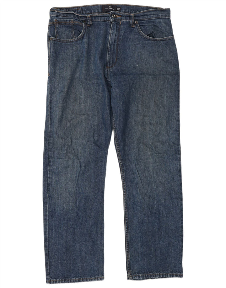 Marks & Spencer Mens Blue Harbour Straight Jeans W34 L29 Blue