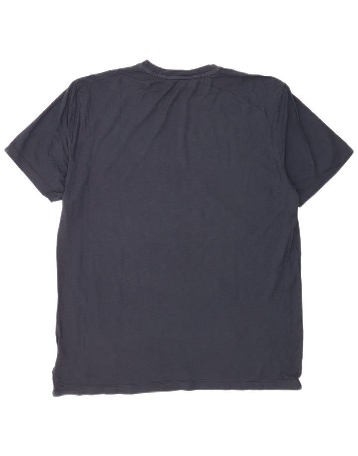 Blauer Mens Graphic T-Shirt Top XL Navy Blue Cotton