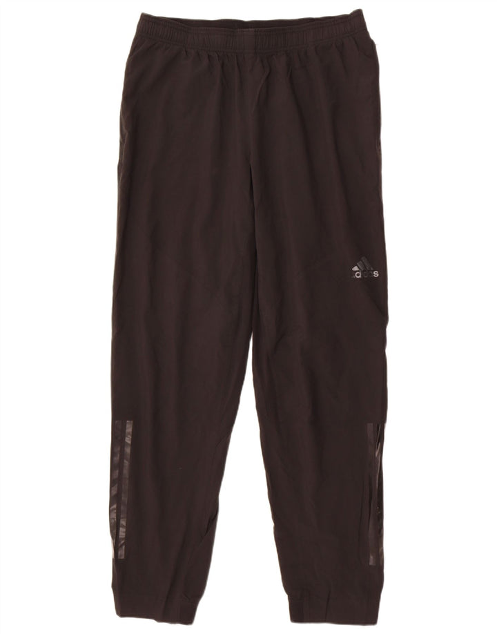 Adidas Mens Climacool Tracksuit Trousers Joggers Large  Black Polyester