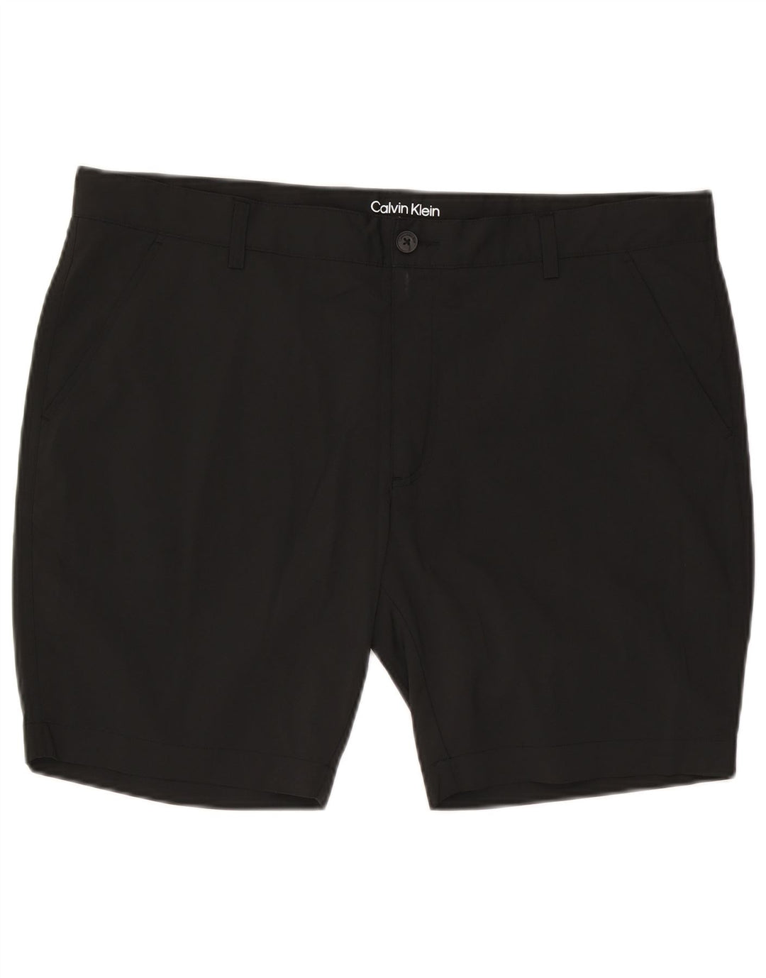 Pantaloncini chino da uomo Calvin Klein W40 XL poliestere nero