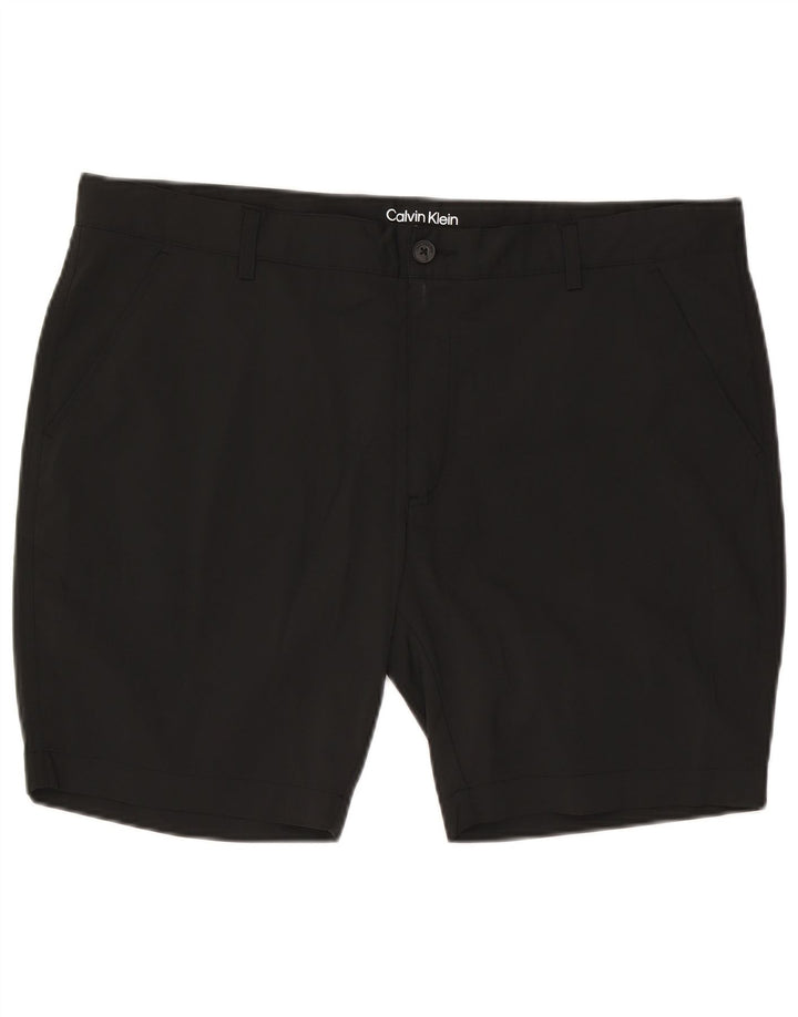 Pantaloncini chino da uomo Calvin Klein W40 XL poliestere nero