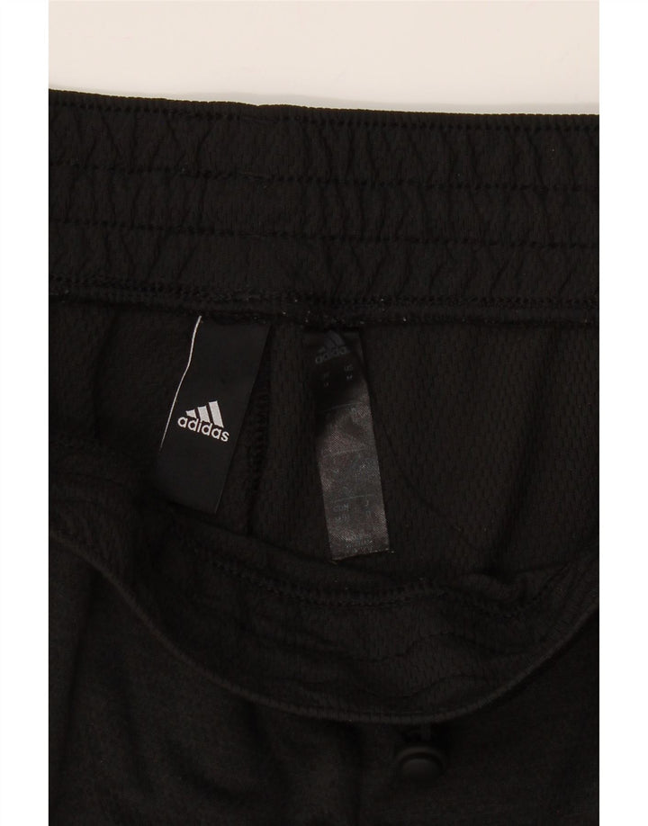 ADIDAS Mens Tracksuit Trousers Medium  Black Polyester Vintage Adidas and Second-Hand Adidas from Messina Hembry 