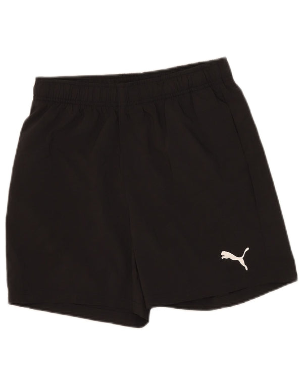 Puma Boys Sports Shorts 13-14 År Sort Polyester
