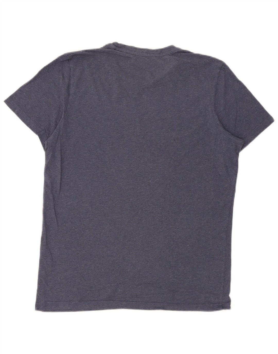 Jack & Jones Mens Graphic T-Shirt Top Medium Navy Blue Cotton