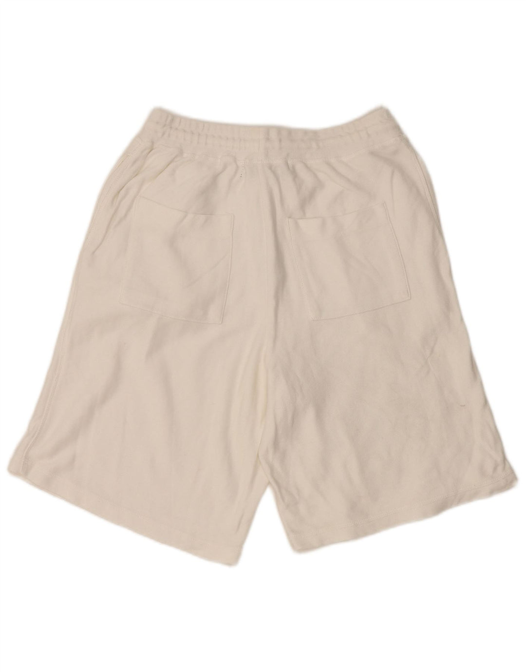 Zara Short de sport homme petit coton blanc