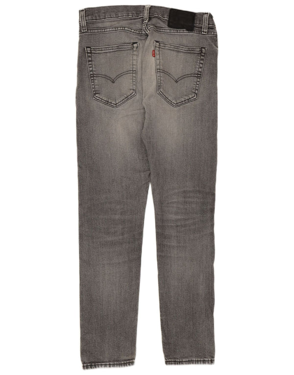 Levi's Mens Slim Jeans W32 L32 Cinza Algodão
