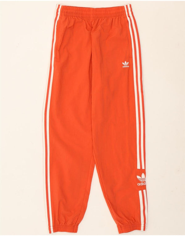Pantaloni da tuta da donna Adidas Joggers UK 10 Small Orange Colourblock
