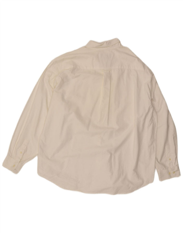 EDDIE BAUER Mens Shirt XL White Cotton