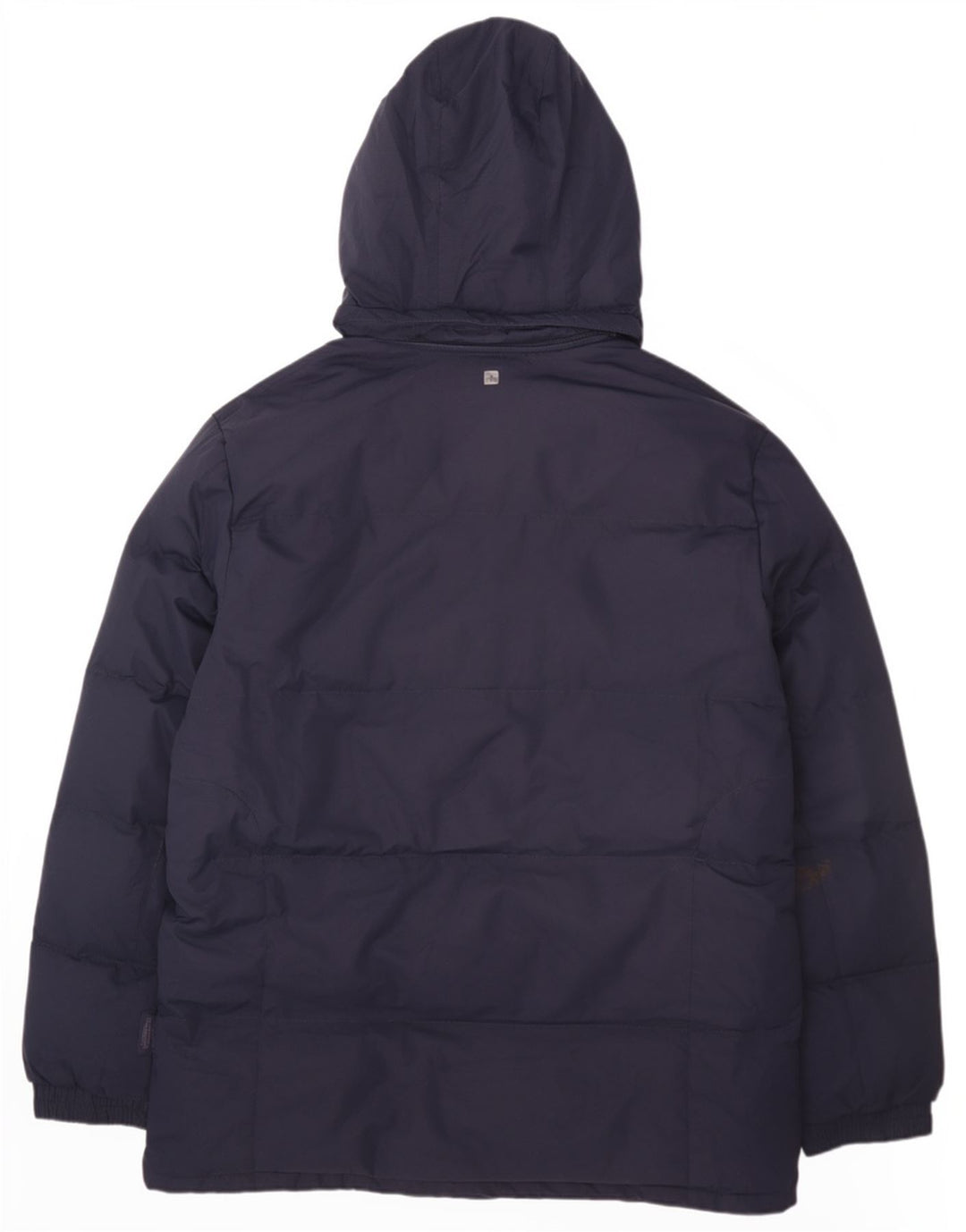 Mountain Warehouse Mens Hooded Padded Jacket UK 40 Large Navy Blue