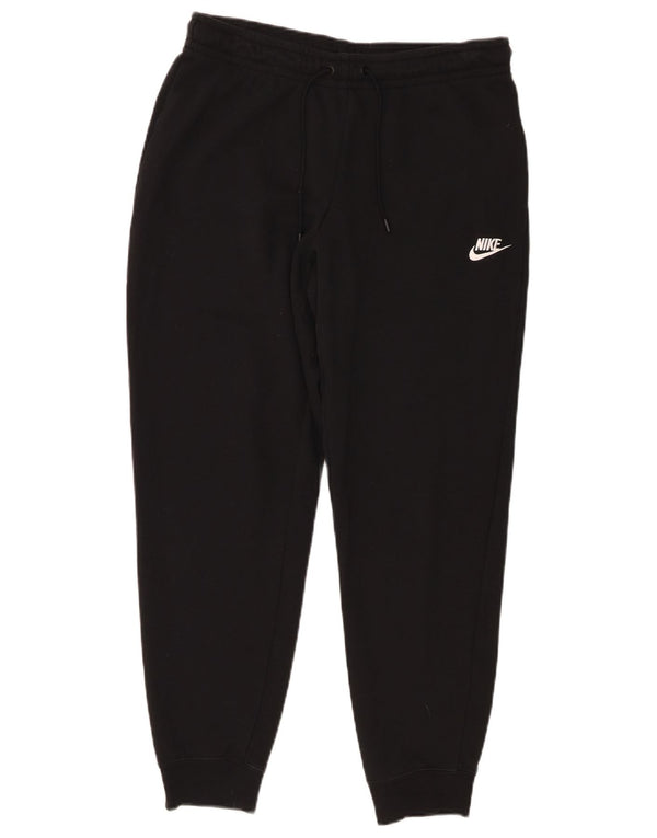 Pantaloni da tuta da uomo Nike Joggers grandi in cotone nero