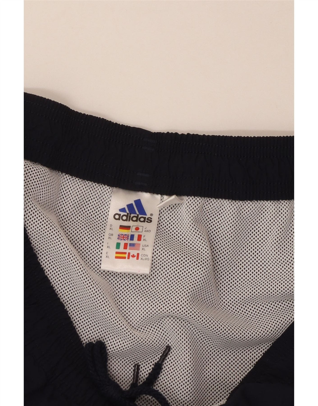 ADIDAS Mens Graphic Sport Shorts XL  Navy Blue Polyamide
