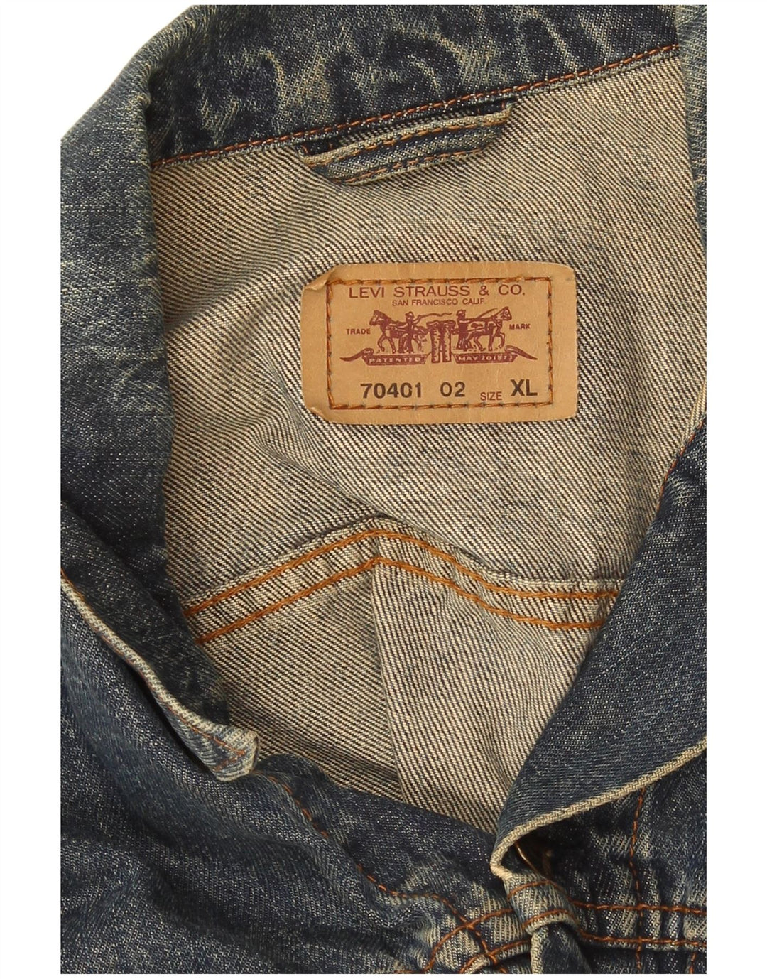 Levi's ženska traper jakna UK 18 XL plava