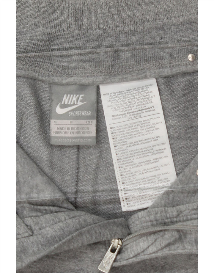 NIKE Womens Tracksuit Trousers Joggers Small  Grey Cotton Vintage Nike and Second-Hand Nike from Messina Hembry 