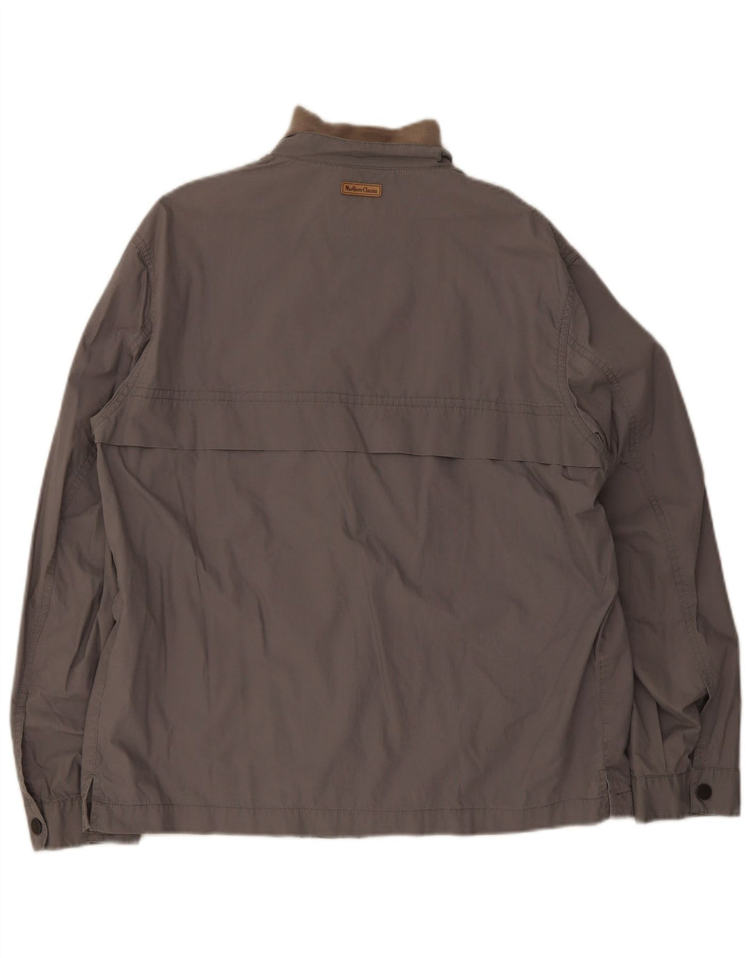 Jaqueta bomber masculina Marlboro Classics EU 52 XL algodão cinza