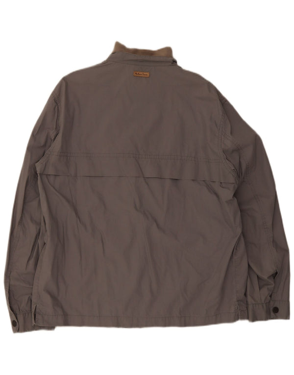 Marlboro Classics Chaqueta Bomber para Hombre EU 52 XL Algodón Gris