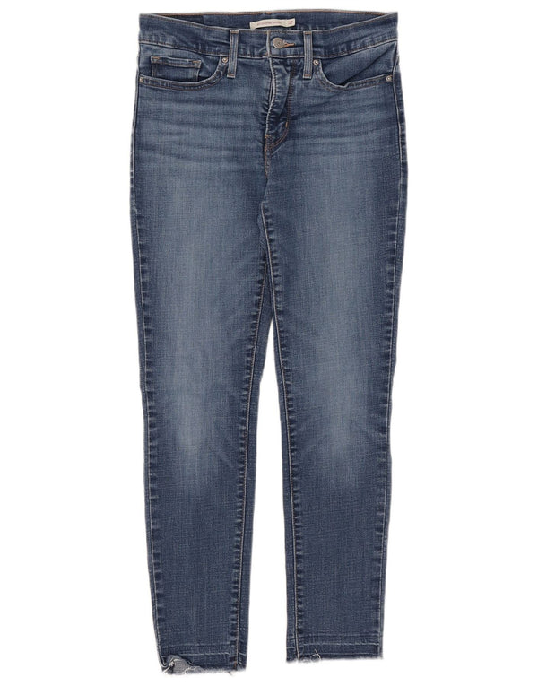 Levi's Damen 311 Shaping Skinny Jeans W27 L28 Blaue Baumwolle