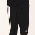 Damskie legginsy Adidas Climalite Capri UK 16, duże, czarne, poliestrowe