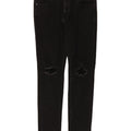 Jack & Jones Herren Distressed Slim Jeans W32 L30 Schwarze Baumwolle