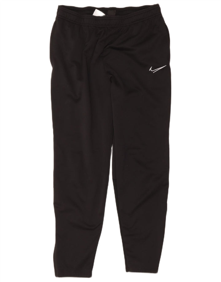 Nike Herren-Trainingshose, groß, aus schwarzem Polyester