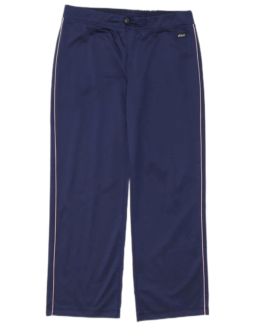 ASICS Womens Tracksuit Trousers UK 16 Large  Navy Blue Polyester